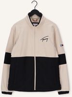 Ecru TOMMY JEANS Jack TJM MIX MEDIA RETRO JACKET Ecru TOMMY JEANS Jack TJM MIX MEDIA RETRO JACKET - medium