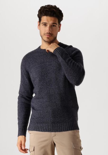Blaue PROFUOMO Pullover PULLOVER CREW NECK - large