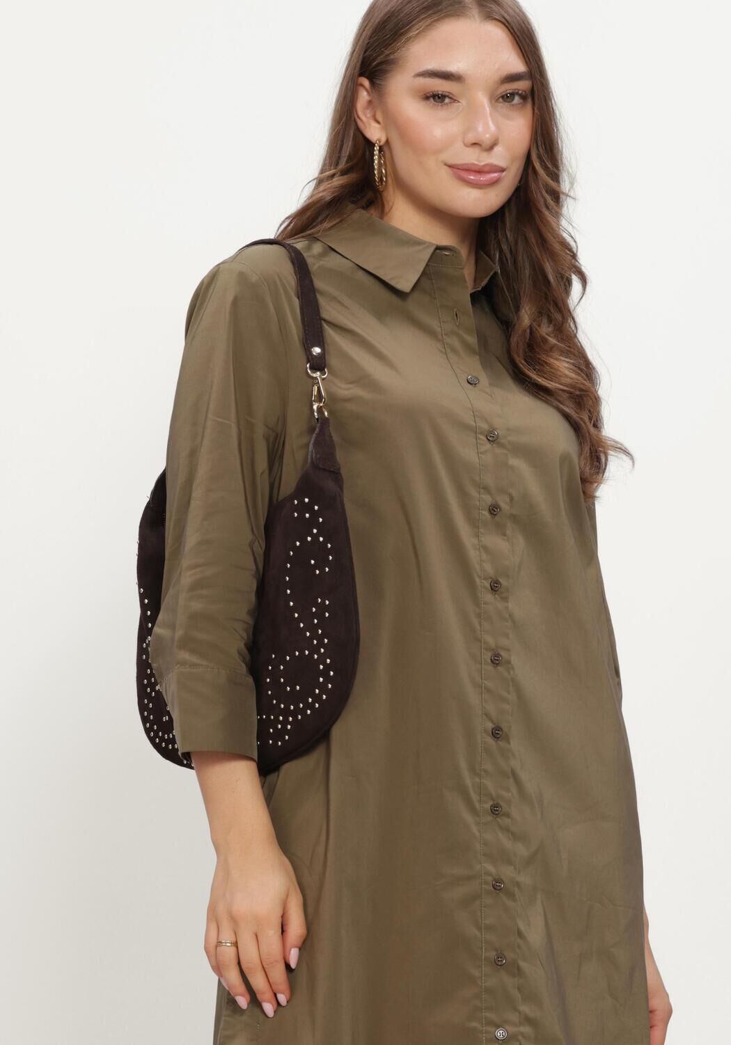 Khaki NOTRE-V Minikleid NV-INNEKE - large