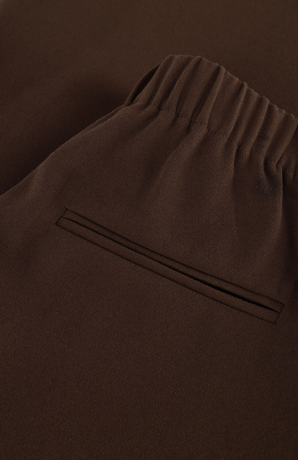 Braune SELECTED WOMEN Hose SLFTINNI-RELAXED MW WIDE PANT N NOOS - large