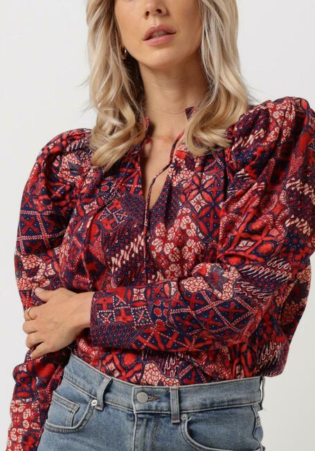 Blaue NOTRE-V Blusen BLOUSE PRINT NV-ARAH - large