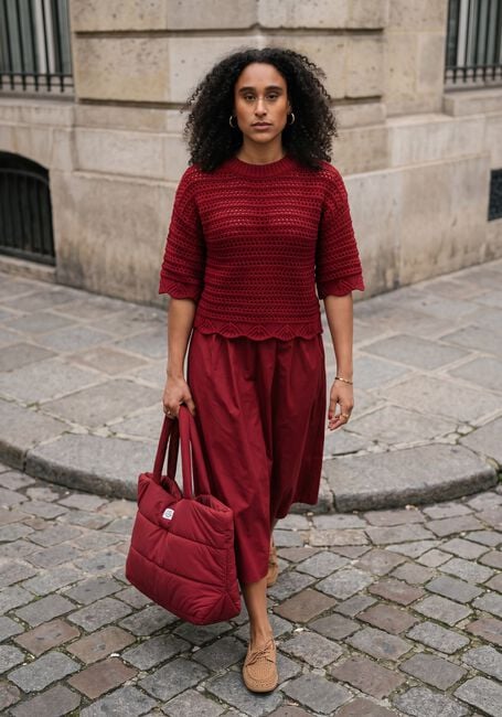 Rote MSCH COPENHAGEN Pullover MSCHTABITHA FAIRYN 2 4 PULLOVER - large
