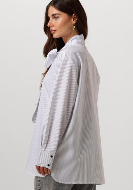 Weiße Y.A.S. Blusen YASLOMA LS STRIPE SHIRT - large