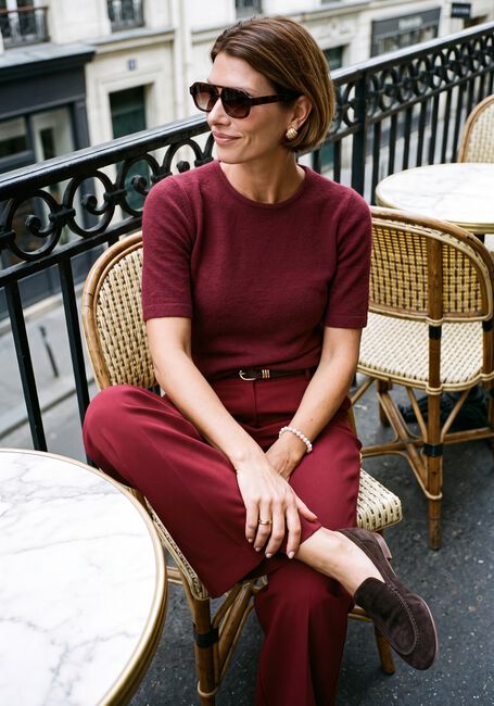 Bordeaux STUDIO ANNELOES Pullover Felica pullover - large