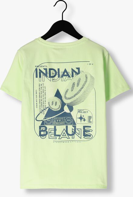 Limette INDIAN BLUE JEANS T-shirt T-SHIRT INDIAN SMILE - large