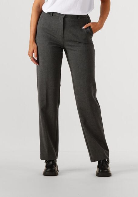 Graue MSCH COPENHAGEN Weite Hose MSCHHADA HENRIKE SLIM PANTS REGULAR - large