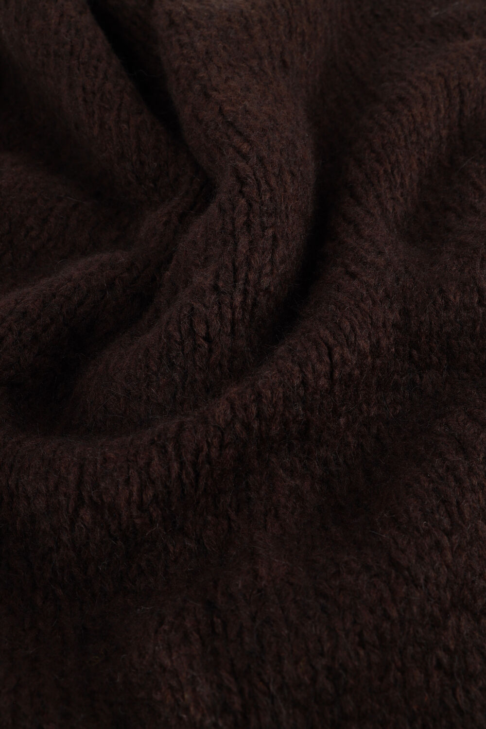 Braune KNIT-TED Strickjacke BECKY - large