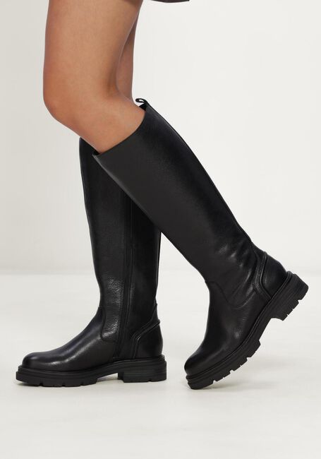 Schwarze BLASZ Hohe Stiefel JAE-15 - large