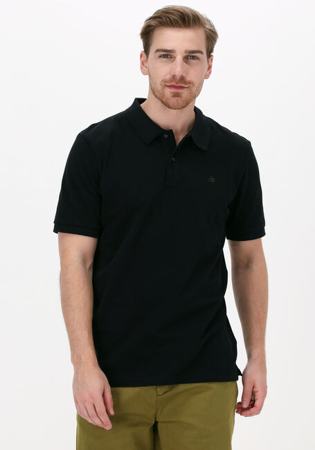 Schwarze SCOTCH & SODA Polo-Shirt PIQUE POLO - large
