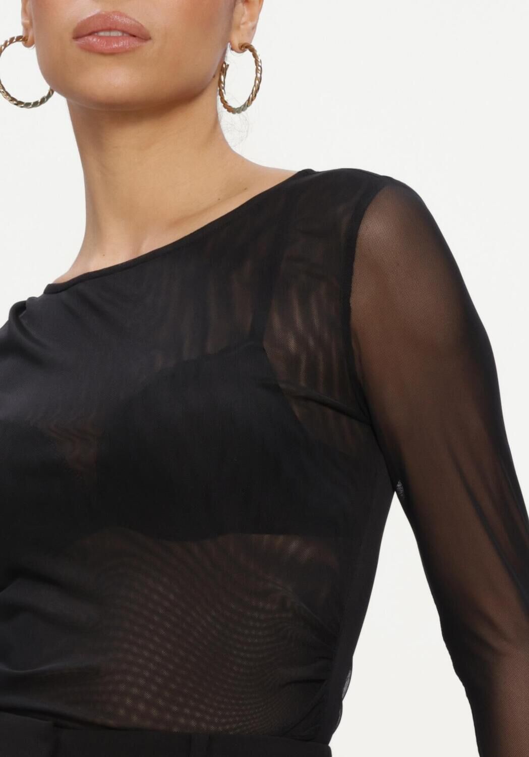 Schwarze MSCH COPENHAGEN Top MSCHISA ILLENORA B TOP - large