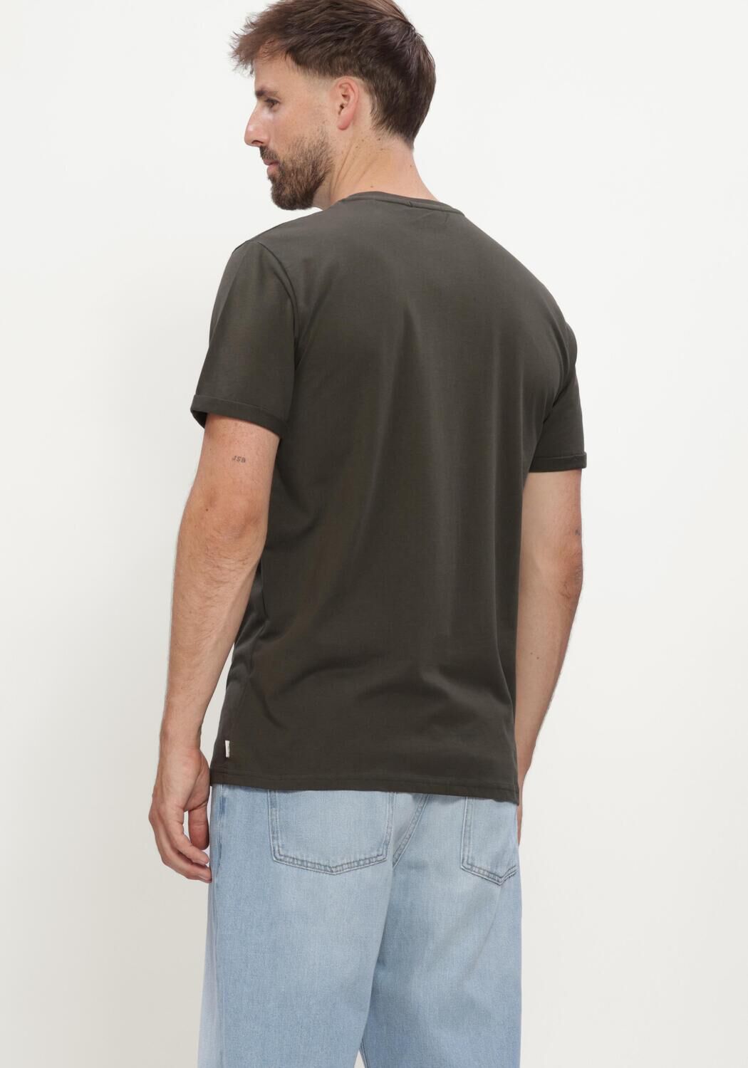 Gr&uuml;ne LES DEUX T-shirt CORE SEASONAL T-SHIRT - large
