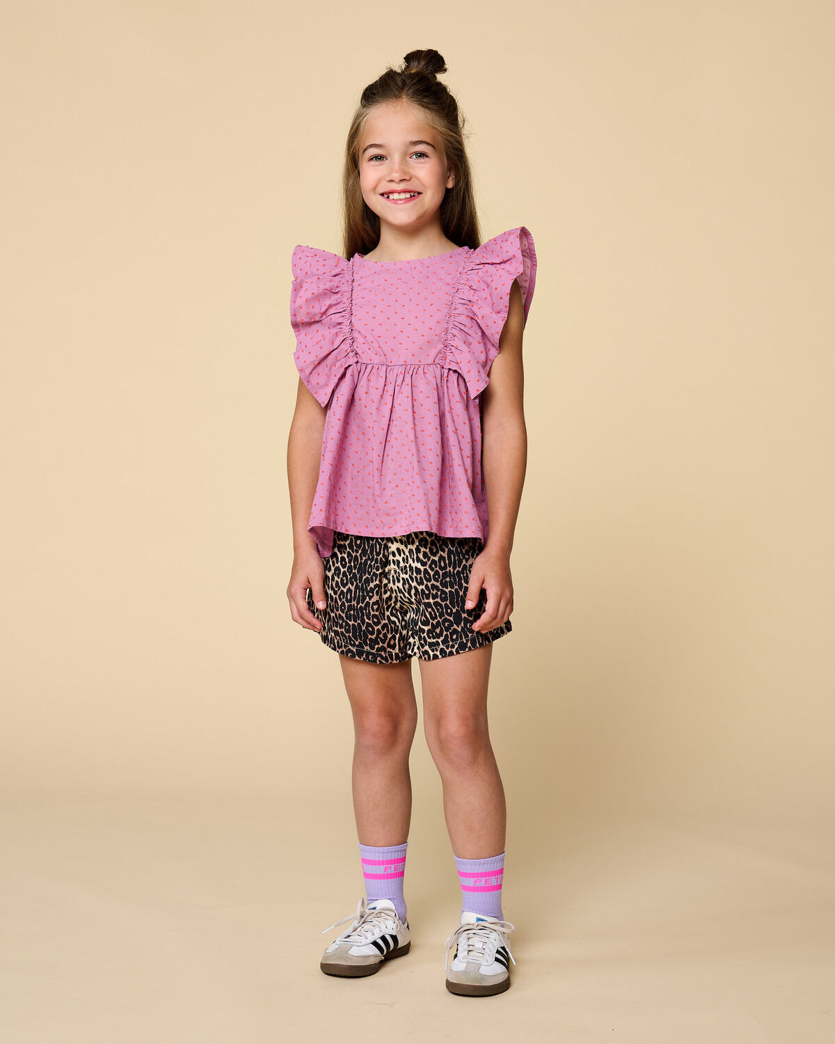 Rosane PETIT BLUSH Top RUFFLE BLOUSE - large