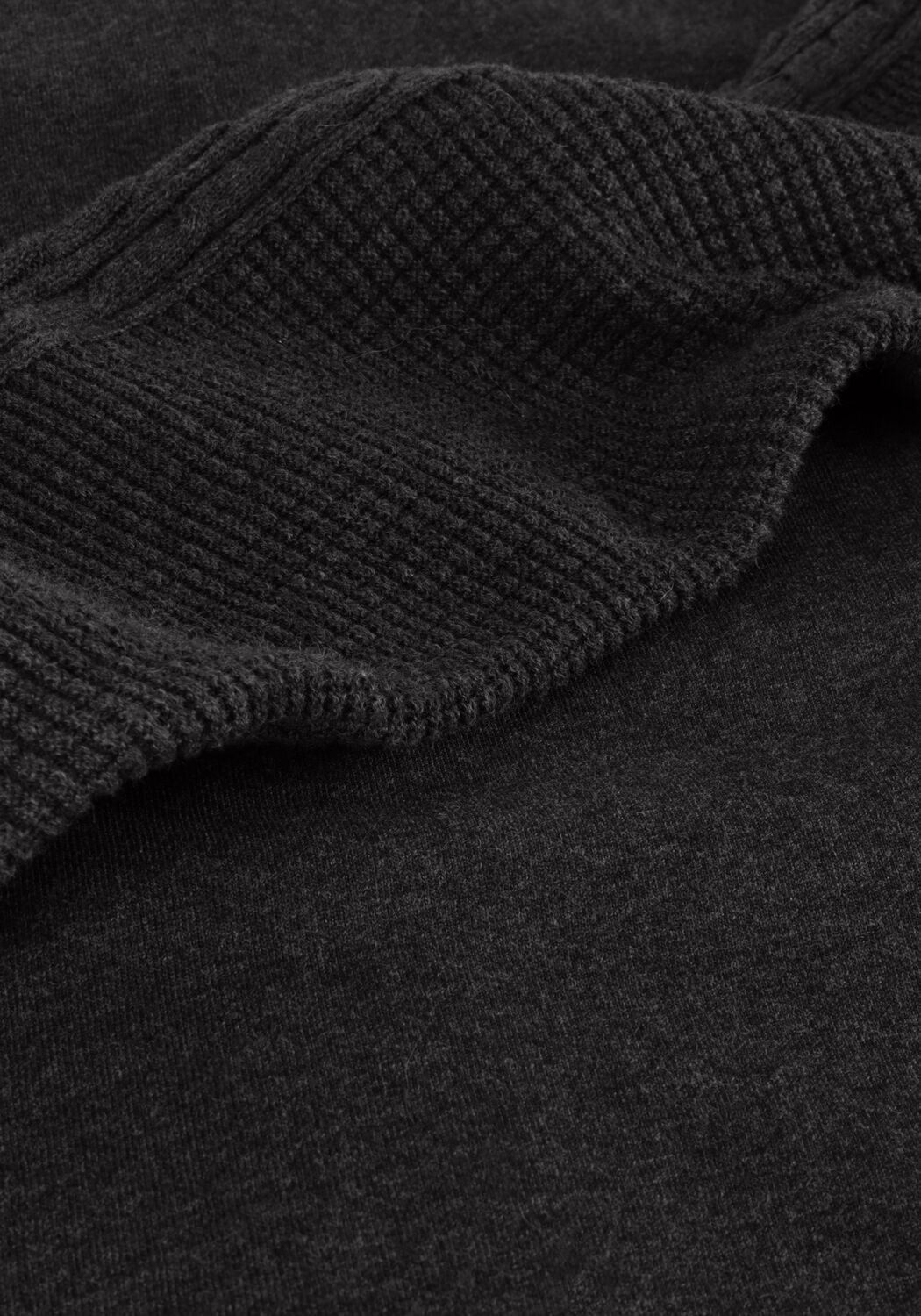 Graue PME LEGEND Strickjacke ZIP JACKET KNIT SWEAT COMBINATION - large