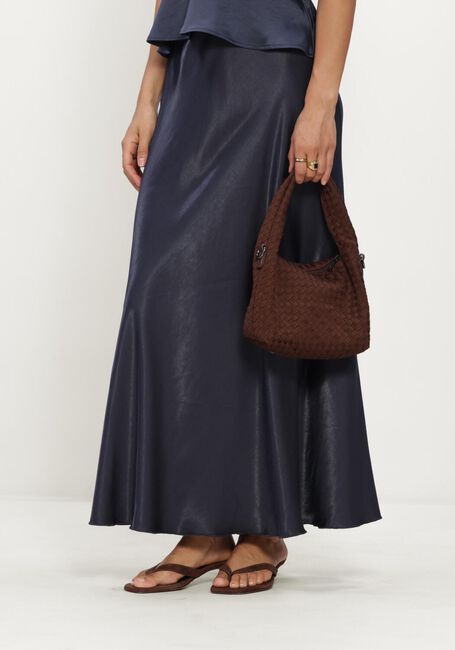 Blaue MSCH COPENHAGEN Midirock MSCHNICOLETTE ULLAS SKIRT - large