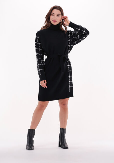 Schwarze SILVIAN HEACH Midikleid DRESS ROKAMA - large