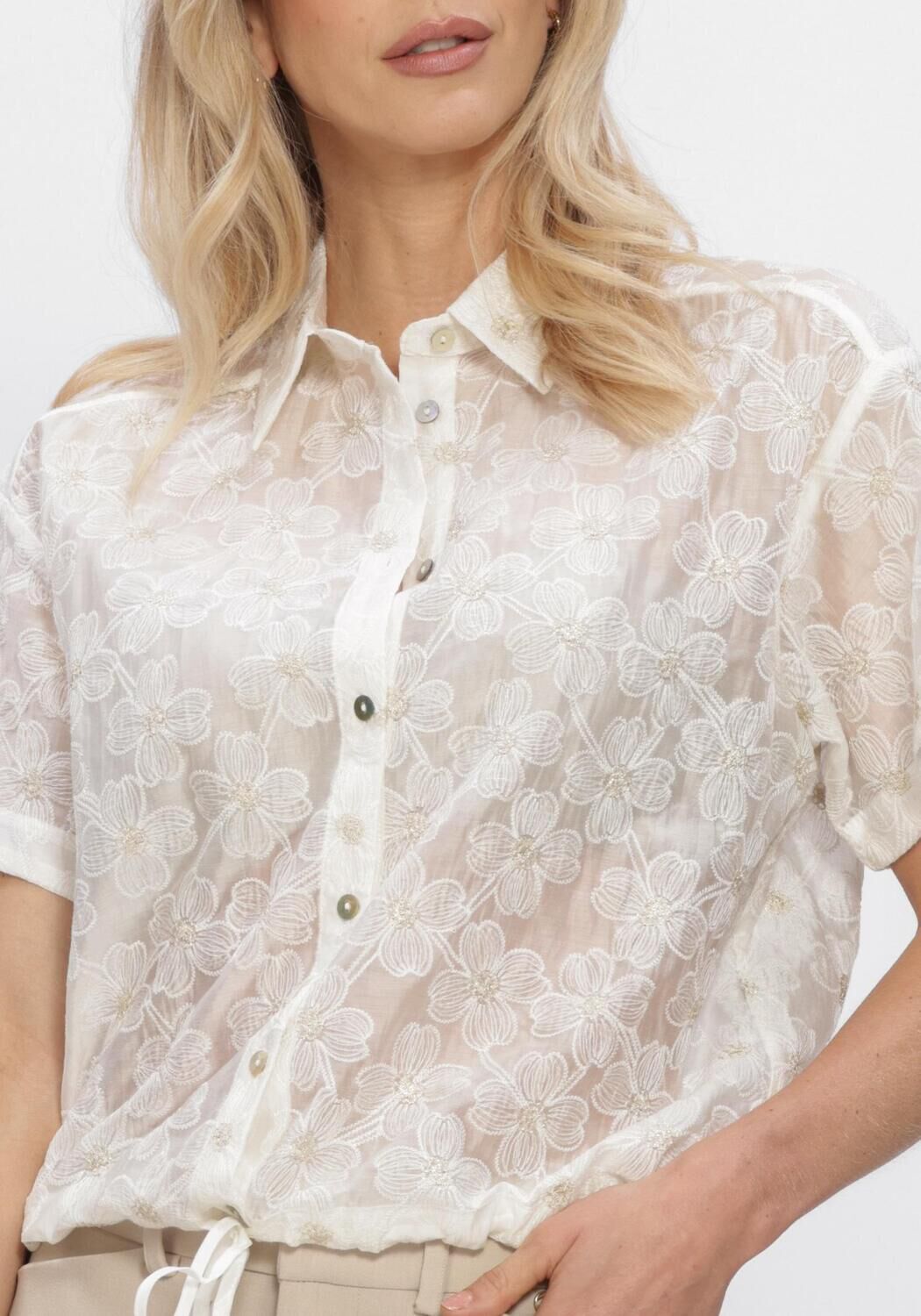 Nicht-gerade weiss NUKUS Blusen BRITT BLOUSE FLOWER - large