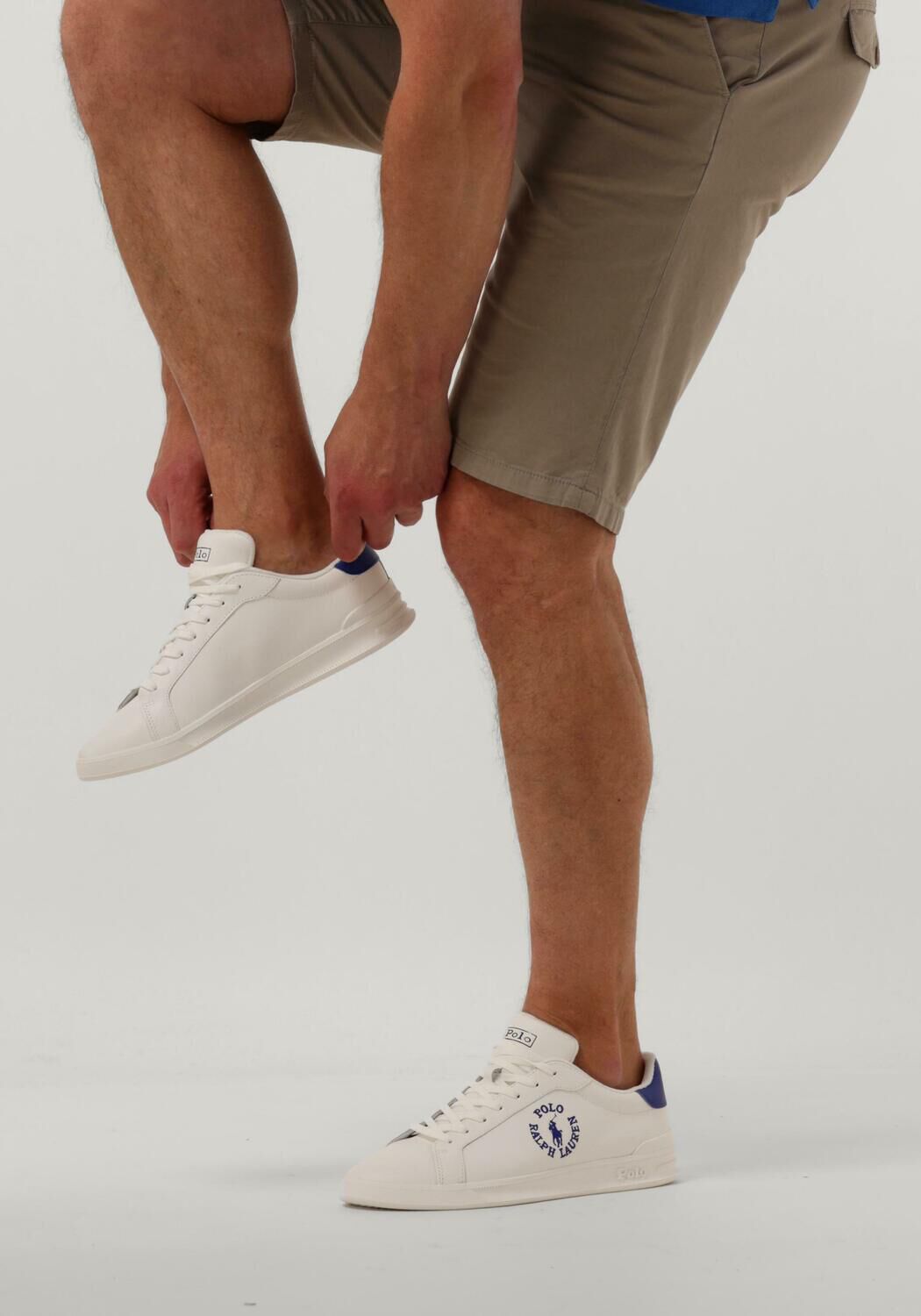 Wei&szlig;e POLO RALPH LAUREN Sneaker Low HRT CRT - large