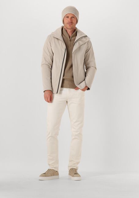 Beige PROFUOMO Pullover PULLOVER HALF ZIP - large