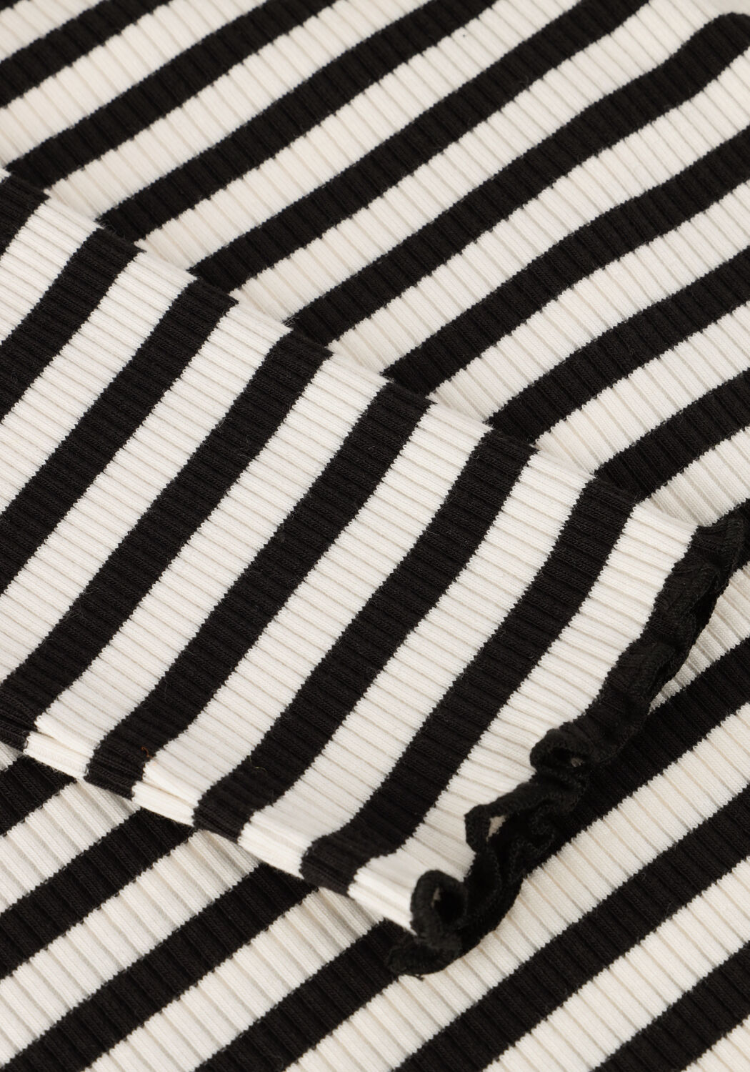 Wei&szlig;e SELECTED WOMEN T-shirt ANNA LS CREW NECK TEE STRIPE - large