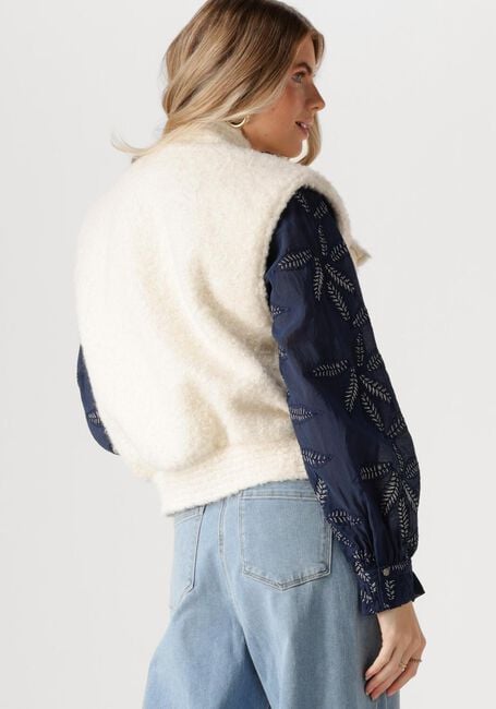 Weiße NUKUS Gilet MIA GILET BOUCLE - large
