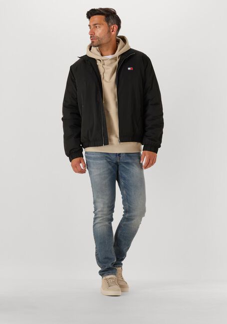 Schwarze TOMMY JEANS Jack TJM ESSENTIAL PADDED JACKET EXT - large