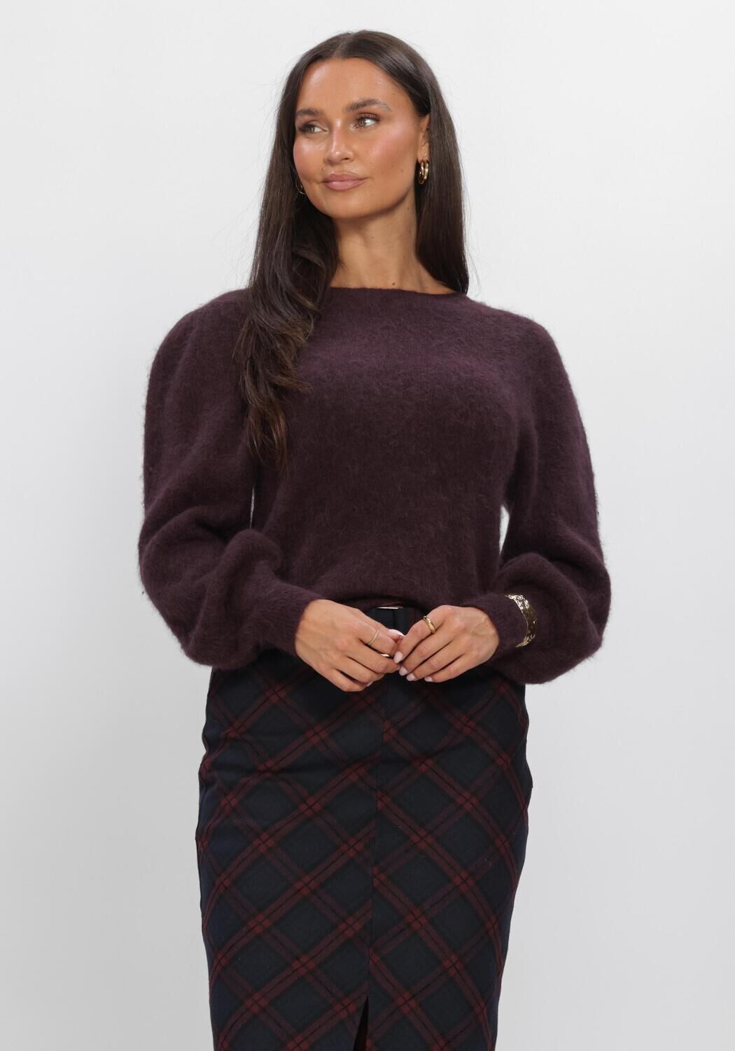 Bordeaux AAIKO Pullover DENIZE WP 389 - large