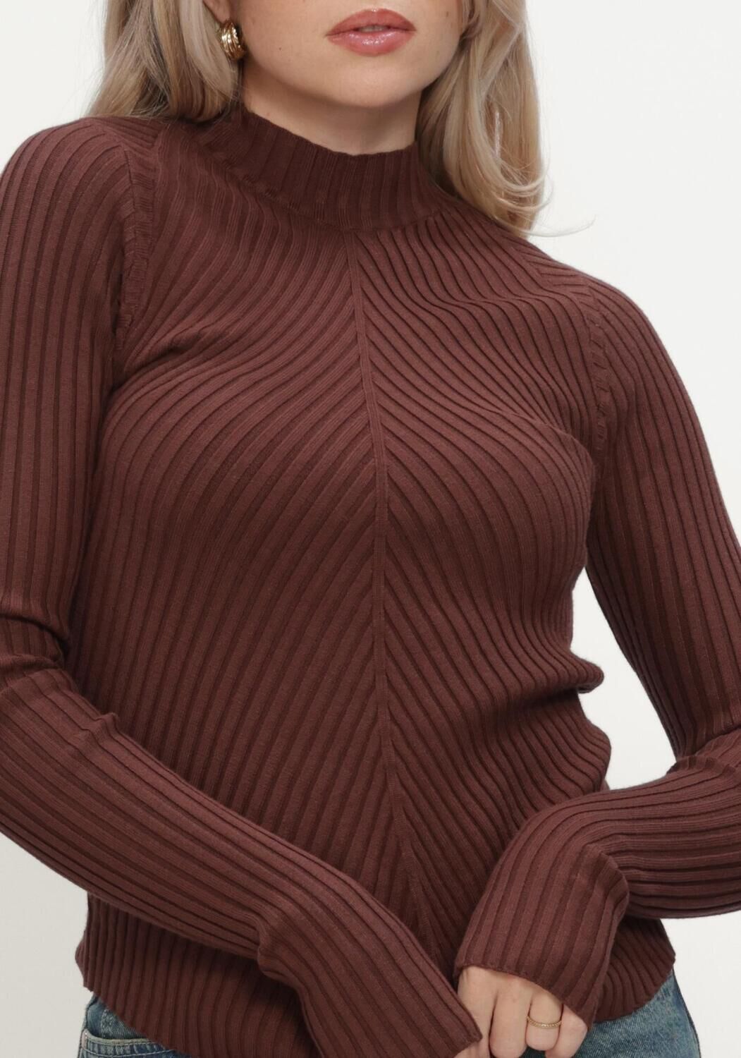 Braune IBANA Pullover & Cardigans KINZY - large