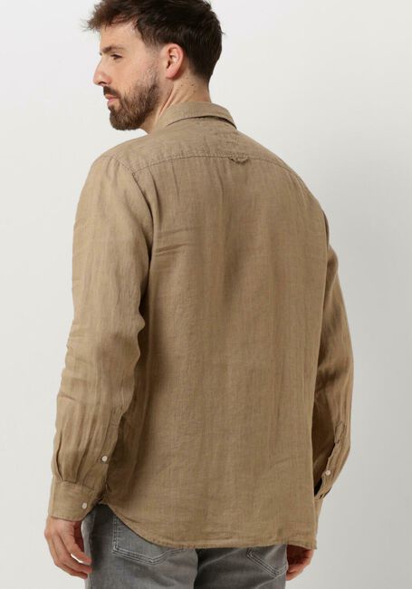 Beige TOMMY HILFIGER Casual-Oberhemd PIGMENT DYED LI SOLID RF SHIRT - large