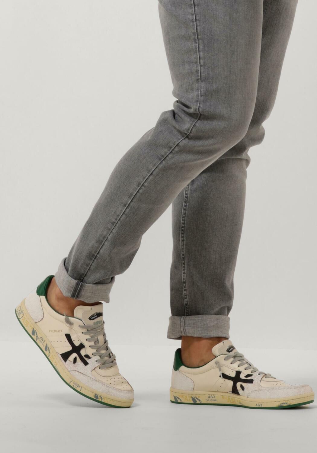 Wei&szlig;e PREMIATA Sneaker Low CLAY - large