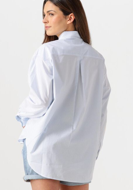 Hellblau CALVIN KLEIN Blusen WOVEN LABEL RELAXED SHIRT - large