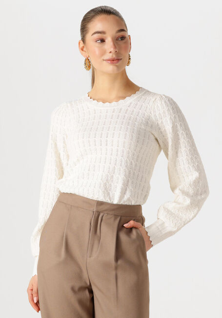 Nicht-gerade weiss NEO NOIR Pullover DITO SOLID KNIT BLOUSE - large