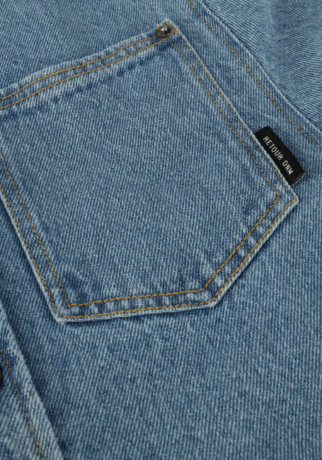 Blaue RETOUR Casual-Oberhemd RENE - large