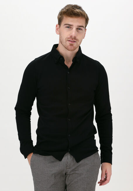 Schwarze SAINT STEVE Casual-Oberhemd GIJS - large