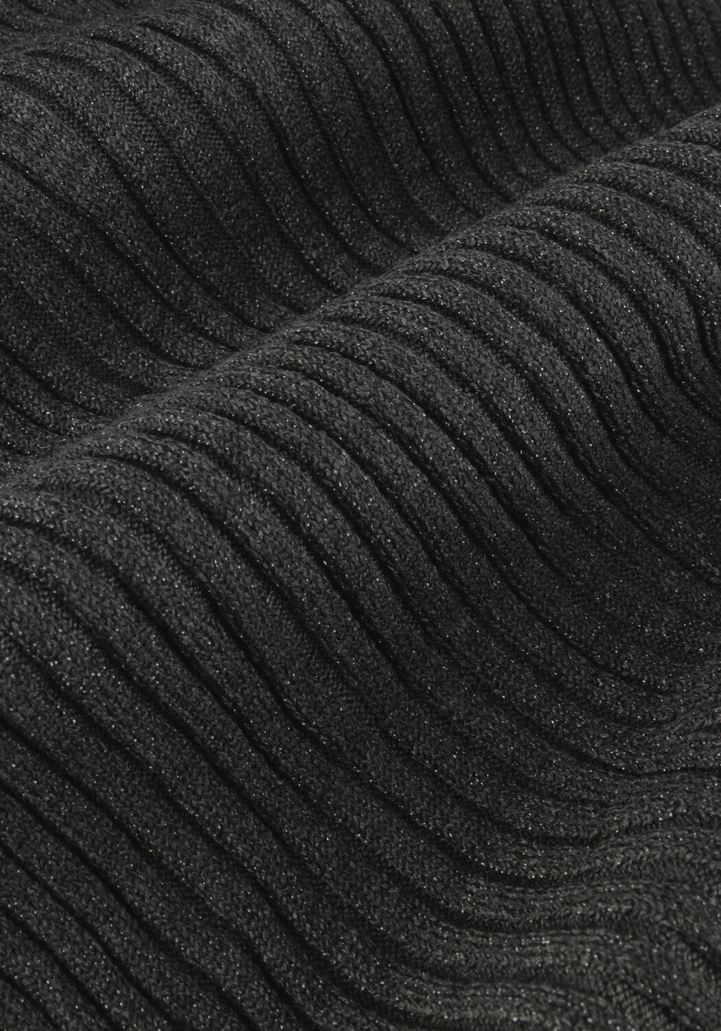 Graue OBJECT Midikleid OBJRIKE L/S KNIT DRESS 129 - large