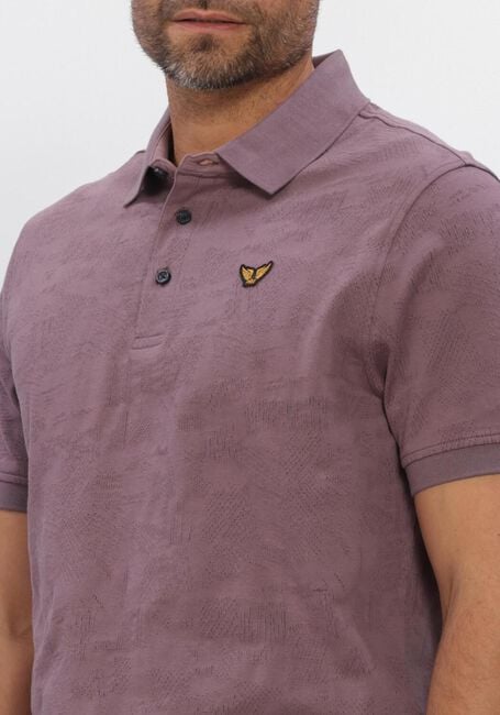 Blaue PME LEGEND Polo-Shirt JACQUARD JERSEY - large