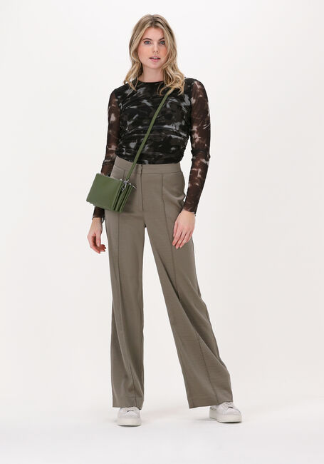 Grüne CATWALK JUNKIE Top LS SHADOW LEAVES - large