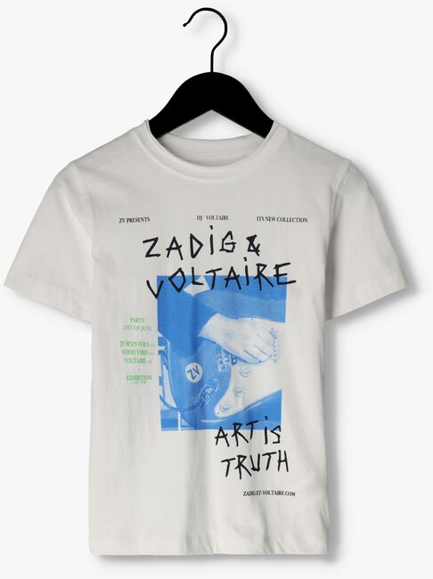 Weiße ZADIG & VOLTAIRE T-shirt X25361 - large