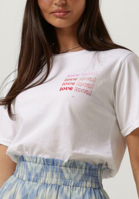 Weiße CIRCLE OF TRUST T-shirt COCO TEE - large