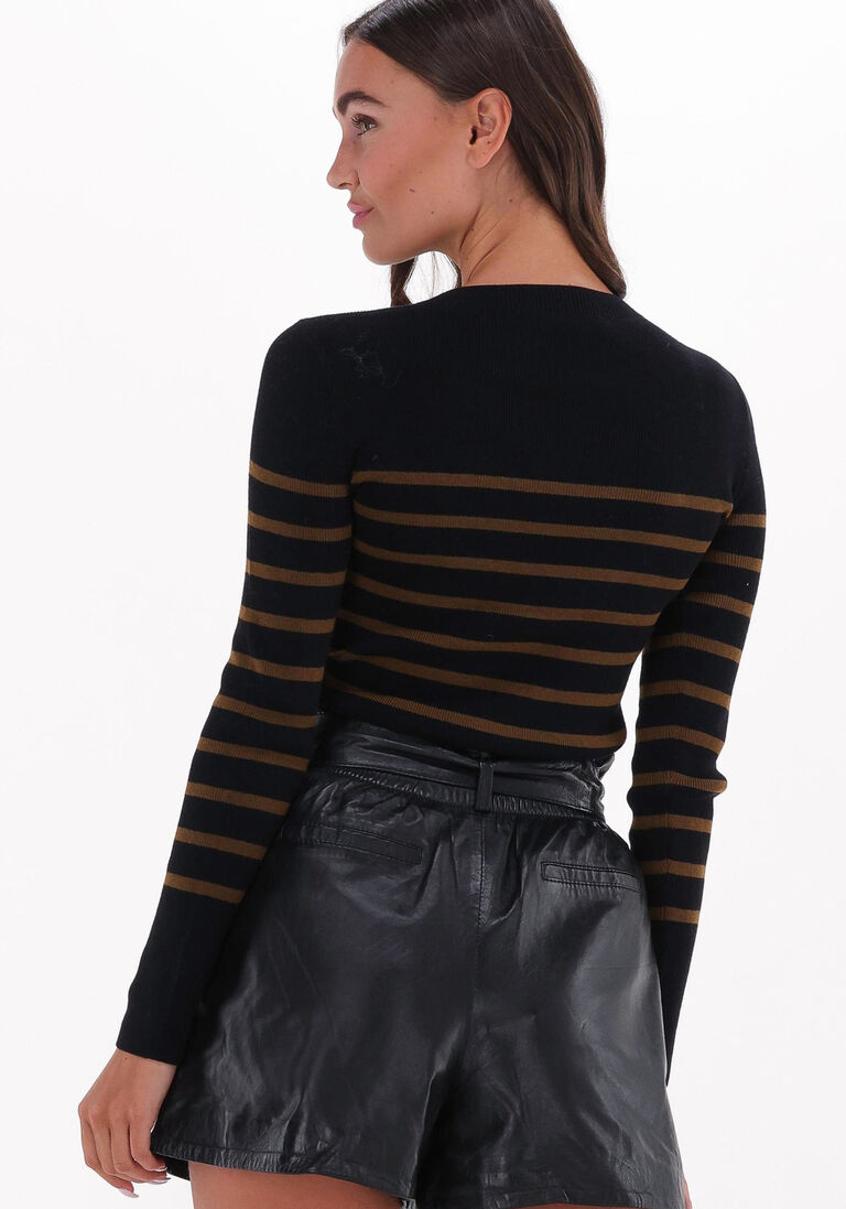 schwarze vanessa bruno pullover vic pull col rond OE8524
