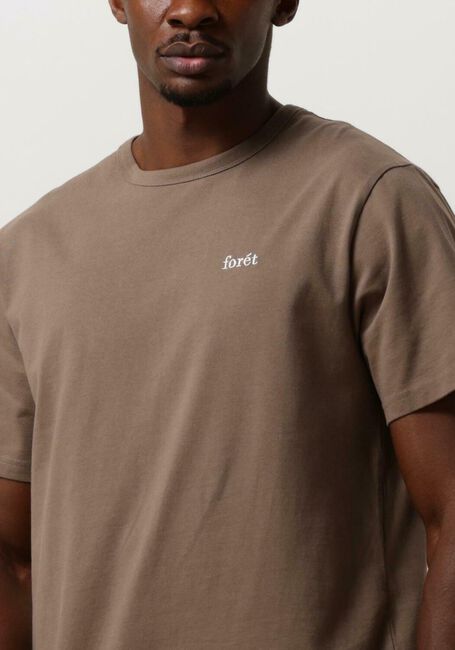 Braune FORÉT T-shirt BASS T-SHIRT - large