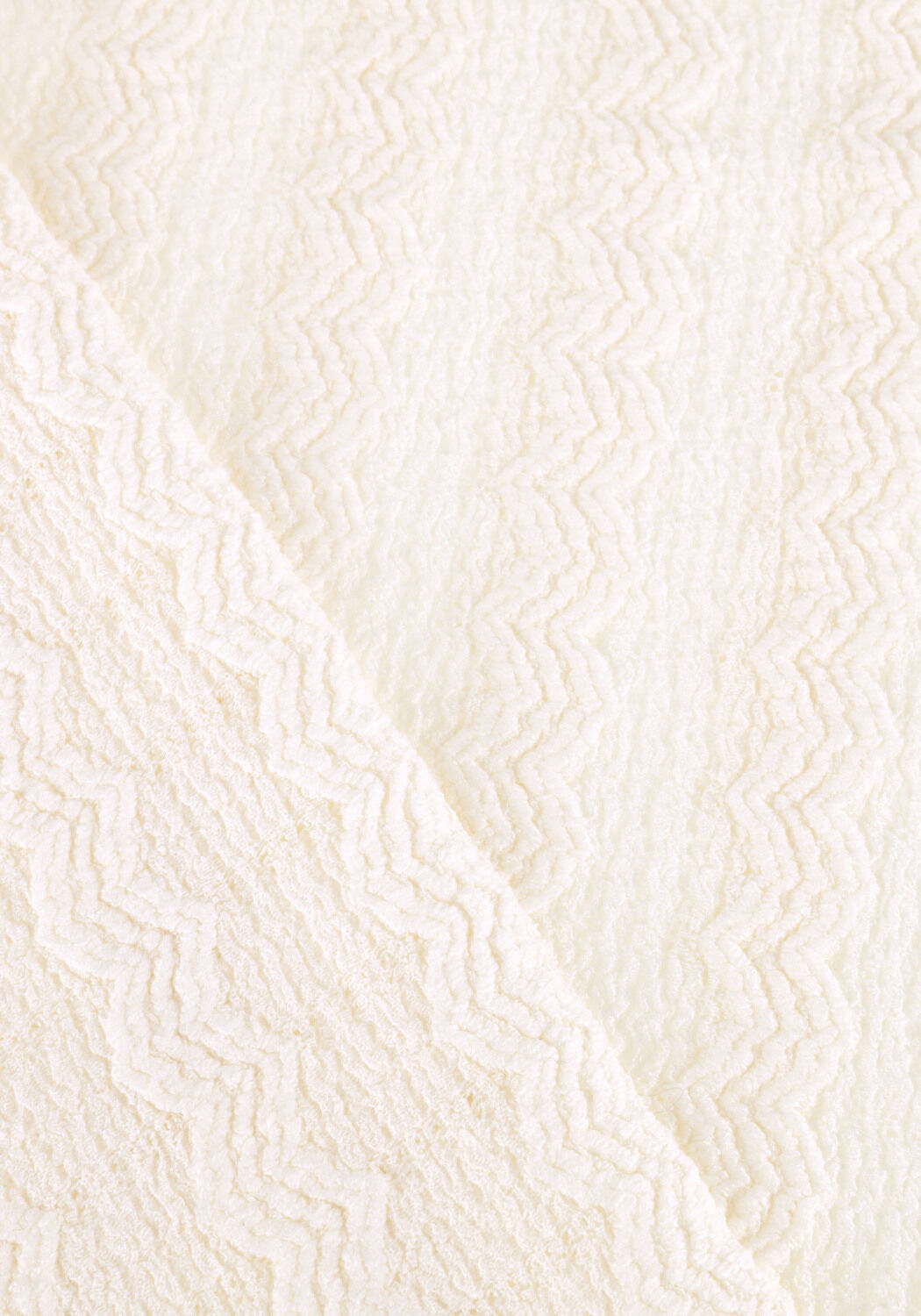 Ecru AAIKO Tops & T-shirts IVONA ZIG-ZAG PES 169 - large