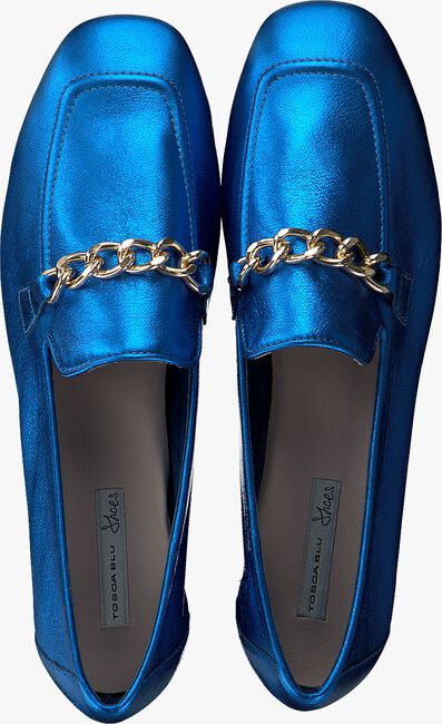 Blaue TOSCA BLU SHOES Loafer SS1803S046 - large