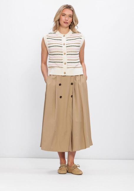 Camelfarbene Y.A.S. R&ouml;cke YASTIMALA HW LONG TRENCH SKIRT - large