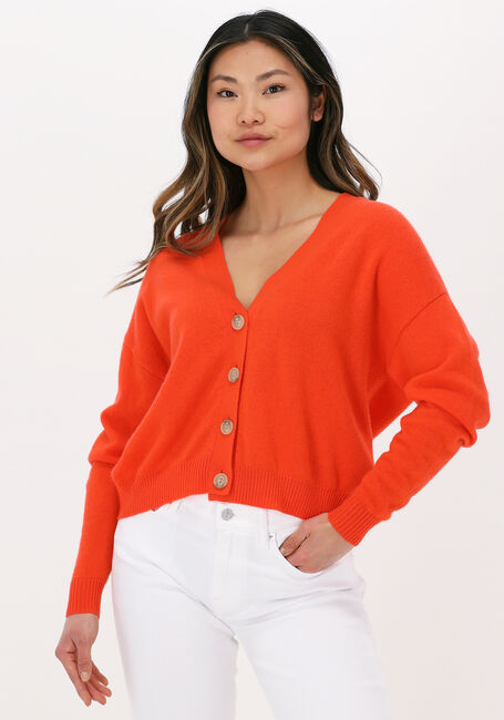Orangene NOT SHY Strickjacke JUANA - large