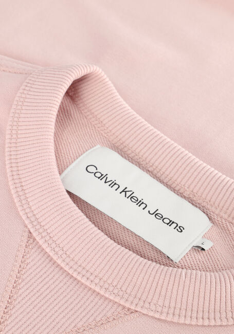 Hell-Pink CALVIN KLEIN Sweatshirt BADGE CREW NECK - large