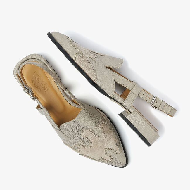 Graue VIA VAI Slingbacks JAZZ VAIENNA - large