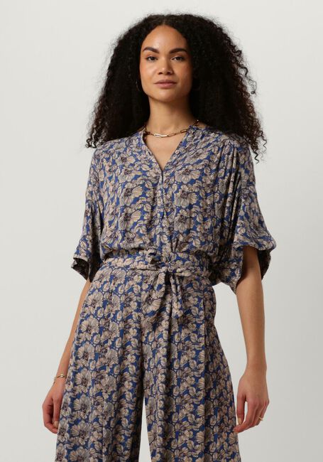 Blaue BY-BAR Blusen BO TROPICO BLOUSE - large