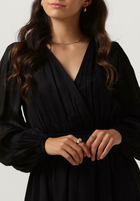 Schwarze SCOTCH & SODA Minikleid BALLOON SLEEVE MINI DRESS - large