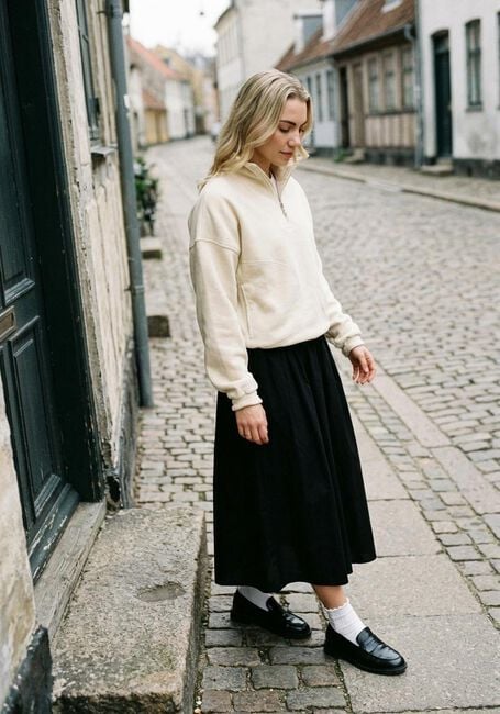 Schwarze PENN & INK Maxirock SKIRT - large