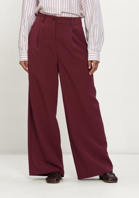 Bordeaux MODSTR&Ouml;M Weite Hose GALEMD WIDE PANTS - large